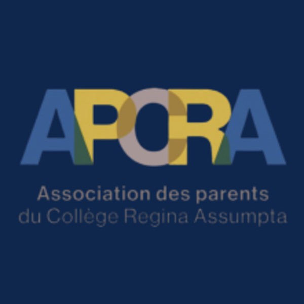 Logo de l’APCRA, Association des parents du Collège Regina Assumpta